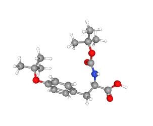 aladdin 阿拉丁 R589300 (R)-3-(4-(叔丁氧基)苯基)-2-((叔丁氧基羰基)氨基)丙酸 507276-74-6 97%