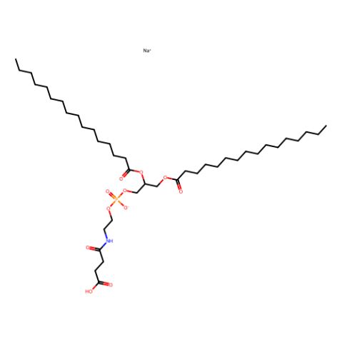 aladdin 阿拉丁 D130728 1,2-二棕榈酰基-sn-甘油-3-磷酸乙醇胺-N-(琥珀酰)(钠盐) 186800-61-3 >99%