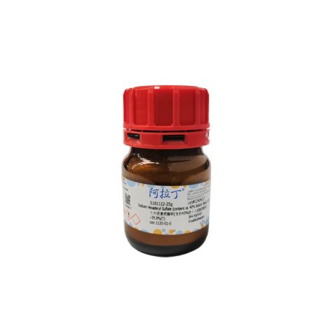 aladdin 阿拉丁 S161122 十六烷基硫酸钠(含约40%的十八烷基硫酸钠) 1120-01-0 >95.0%(T)