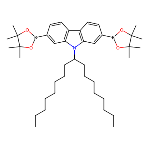aladdin 阿拉丁 H156943 9-(9-十七烷基)-2,7-双(4,4,5,5-四甲基-1,3,2-二氧硼戊环-2-基)咔唑 958261-51-3 97%