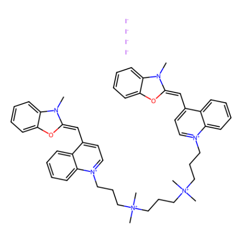 aladdin 阿拉丁 Y275655 YOYO?*-1 equivalent,DNA和染色质复染剂 143413-85-8 97%， 5 mM DMSO Solution