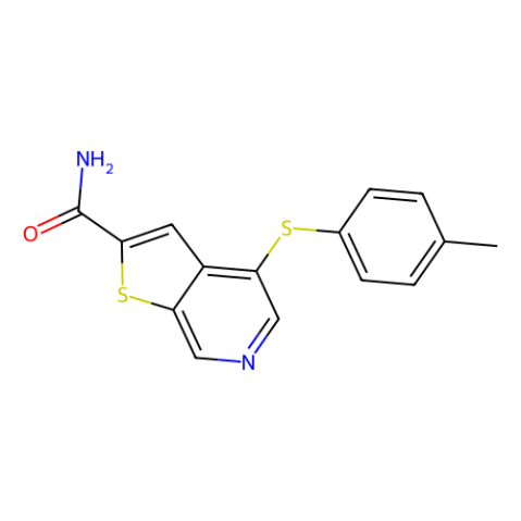 aladdin 阿拉丁 A129416 4-(p-甲苯基硫)噻吩并[2,3-c]吡啶-2-甲酰胺 251992-66-2 ≥98%
