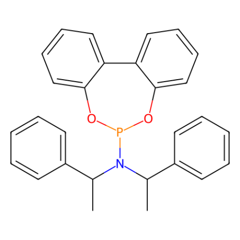 aladdin 阿拉丁 N281911 N,N-双-[(R)-1-苯基乙基]二苯并[d,f][1,3,2]二氧杂膦-6-胺 500103-26-4 98%