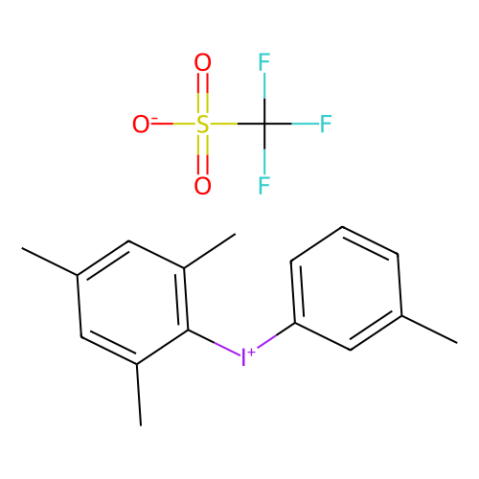 aladdin 阿拉丁 M404674 (3-甲苯基)(2,4,6-三甲基苯基)碘鎓三氟甲磺酸盐 197245-87-7 98%
