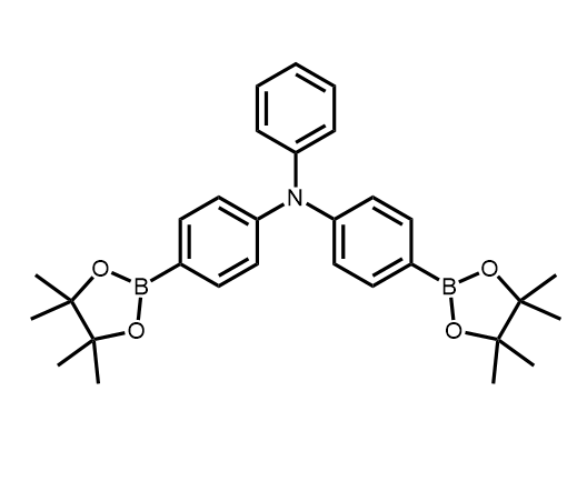 N-苯并-4-(4,4,5,5-四甲基-1,3,2-二氧杂硼戊烷基)-N-(4-(4,4,5,5-四甲基-1,3,2-二氧杂硼戊烷基)苯基)苯胺 267221-89-6