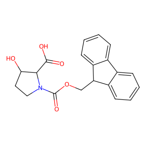 aladdin 阿拉丁 F339964 Fmoc-（2S，3S）-3-羟基吡咯烷-2-羧酸 296774-32-8 ≥98%
