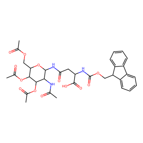 aladdin 阿拉丁 F463691 Fmoc-L-Asn((Ac)3-β-D-GlcNAc)-OH 131287-39-3 98%