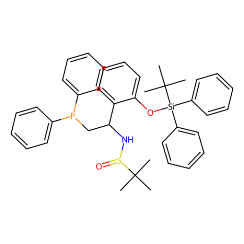 aladdin 阿拉丁 S398673 [S(R)]-N-[(1R)-1-[2-((叔丁基二苯硅氧)苯基)]-2-(二苯基膦)乙基]-2-叔丁基亚磺酰胺 1803239-58-8 ≥95%