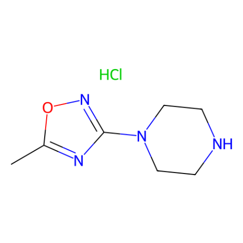 aladdin 阿拉丁 M587248 5-甲基-3-(哌嗪-1-基)-1,2,4-恶二唑盐酸盐 1440955-11-2 95%