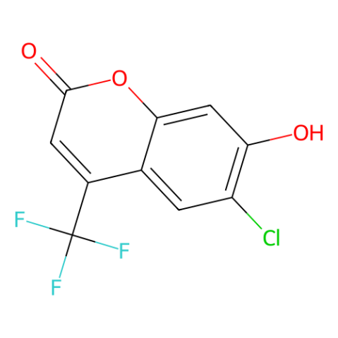 aladdin 阿拉丁 C349221 6-氯-7-羟基-4-（三氟甲基）香豆素 119179-66-7 97%