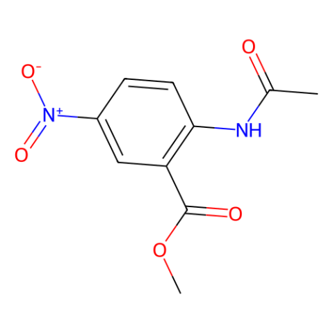 aladdin 阿拉丁 M342066 2-乙酰氨基-5-硝基苯甲酸甲酯 5409-45-0 98%