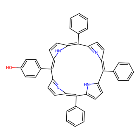 aladdin 阿拉丁 B300933 5-（羟苯基）- 10,15,20-苯基卟啉 87345-22-0 97%