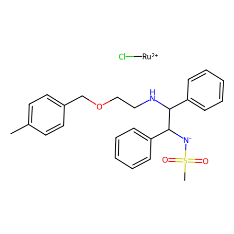 aladdin 阿拉丁 C282705 氯{N-[(1R,2R)-2-[(S)-[2-[[1,2,3,4,5,6-η)-4-甲基苯基]甲氧基]乙基]氨基]-1 ,2-二苯基乙基甲磺酰胺合}钌(II) 1333981-86-4 Ru 15%-20%