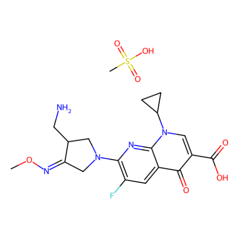 aladdin 阿拉丁 G168525 甲磺酸吉米沙星 210353-53-0 98% (HPLC)