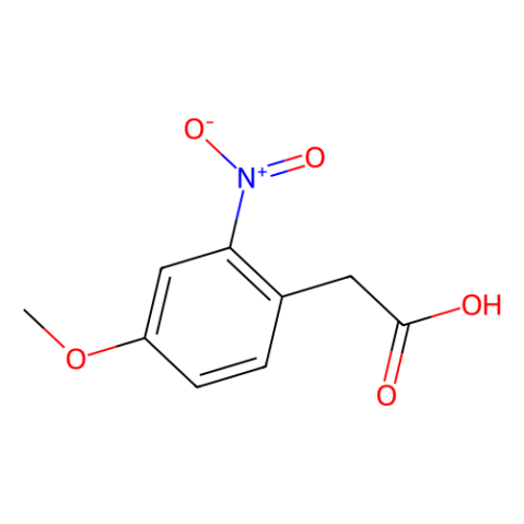 aladdin 阿拉丁 M588064 4-甲氧基-2-硝基苯基乙酸 20876-30-6 95%