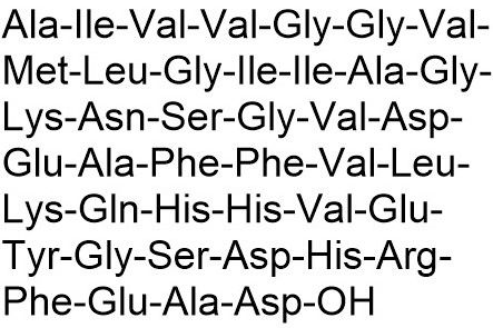 aladdin 阿拉丁 A489256 β-Amyloid (42-1)（human）TFA 317366-82-8 95％