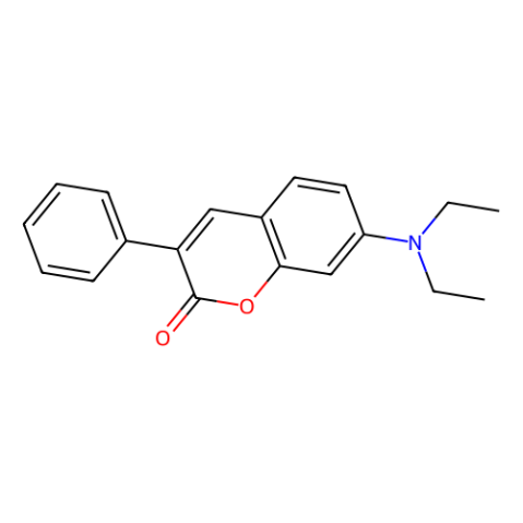 aladdin 阿拉丁 D154330 7-(二乙基氨)-3-苯基香豆素 84865-19-0 >98.0%(HPLC)(T)