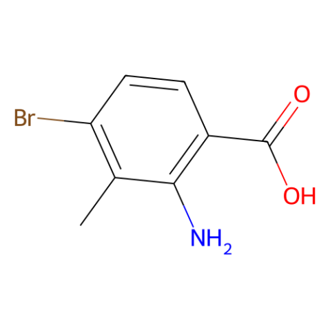 aladdin 阿拉丁 A586931 2-氨基-4-溴-3-甲基苯甲酸 129833-29-0 95%