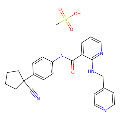 aladdin 阿拉丁 A408044 Apatinib (YN968D1)?mesylate 1218779-75-9 10mM in DMSO