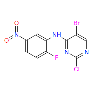 2703752-65-0；5-溴-2-氯-N-(2-氟-5-硝基苯基)嘧啶-4-胺