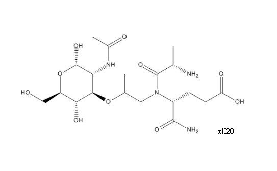 aladdin 阿拉丁 N303924 N-乙酰胞壁酰基-L-丙氨酰基-D-异谷氨酰胺 水合物 53678-77-6 98%