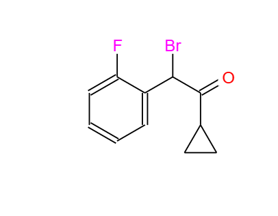 2-溴-2-(2-氟苯基)-1-环丙基乙酮