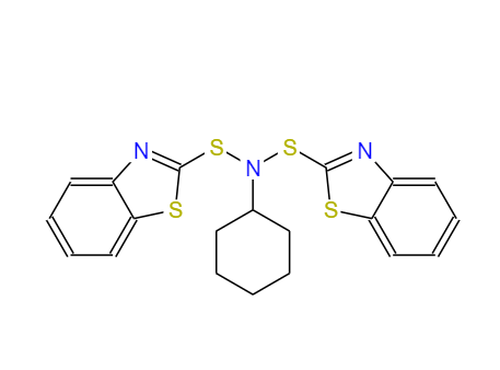 N-环已基-双(2-巯基苯并噻唑)次磺酰亚胺 3264-02-6