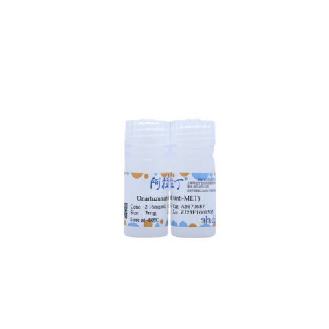 aladdin 阿拉丁 Ab170687 Onartuzumab (anti-MET) 1133766-06-9 Purity>95% (SDS-PAGE&SEC); Endotoxin Level<1.0EU/mg; Human IgG1; CHO; ELISA, FACS, Functional assay, Animal Model; Unconjugated
