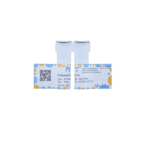 aladdin 阿拉丁 Ab175656 Sirukumab (anti-IL-6) 1194585-53-9 Purity>95% (SDS-PAGE&SEC); Endotoxin Level<1.0EU/mg; Human IgG1; CHO; ELISA, FACS, Functional assay, Animal Model; Unconjugated