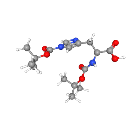 aladdin 阿拉丁 B588061 N,N'-二叔丁氧羰基-L-组氨酸 20866-46-0 98%