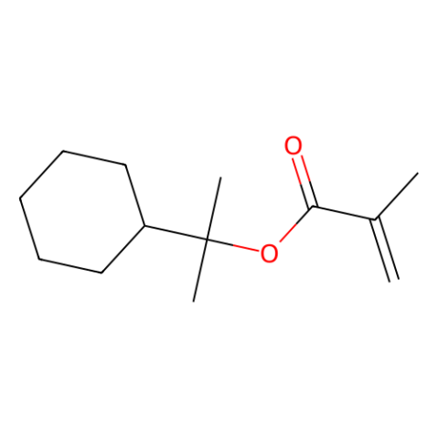 aladdin 阿拉丁 C405546 甲基丙烯酸2-环己基丙-2-基酯 (含稳定剂吩噻嗪) 186585-56-8 >98.0%(GC)