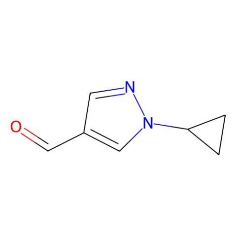 aladdin 阿拉丁 C586329 1-环丙基-1H-吡唑-4-甲醛 1082066-00-9 97%