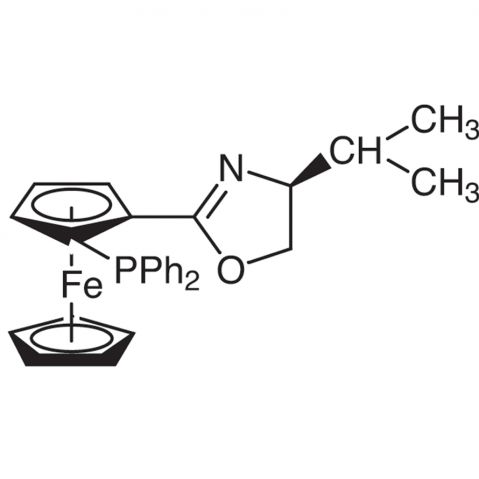 aladdin 阿拉丁 D121099 (S)-1-(二苯基膦基)-2-[(S)-4-异丙基噁唑啉-2-基]二茂铁 163169-29-7 97%