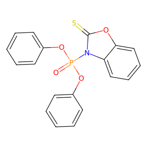 aladdin 阿拉丁 D399781 2,3-二氢-2-硫酮-3-苯并恶唑)膦酸二苯酯 111160-56-6 98%