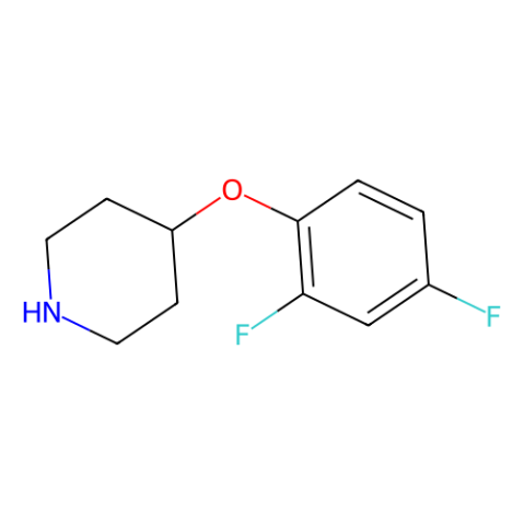 aladdin 阿拉丁 D588901 4-(2,4-二氟苯氧基)哌啶 367501-08-4 97%