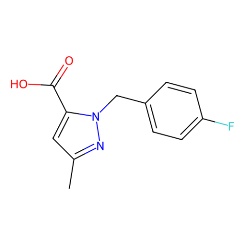 aladdin 阿拉丁 F469454 1-(4-氟苄基)-3-甲基-1H-吡唑-5-羧酸 618070-43-2 97%