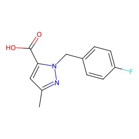 aladdin 阿拉丁 F469454 1-(4-氟苄基)-3-甲基-1H-吡唑-5-羧酸 618070-43-2 97%