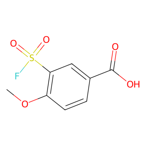 aladdin 阿拉丁 F587971 3-(氟磺酰基)-4-甲氧基苯甲酸 199461-16-0 95%