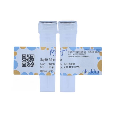aladdin 阿拉丁 Ab108868 Hsp60 Mouse mAb mAb (C9); Mouse anti Human Hsp60 Antibody; WB; Unconjugated