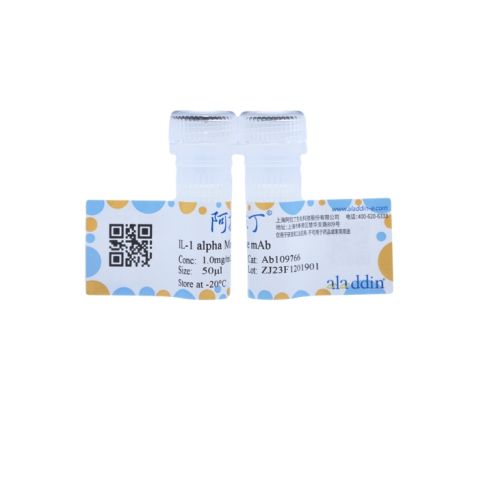 aladdin 阿拉丁 Ab109766 IL-1 alpha Mouse mAb mAb (3#); Mouse anti Human IL-1 alpha Antibody; WB; Unconjugated