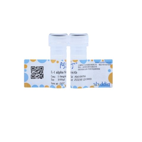 aladdin 阿拉丁 Ab109766 IL-1 alpha Mouse mAb mAb (3#); Mouse anti Human IL-1 alpha Antibody; WB; Unconjugated