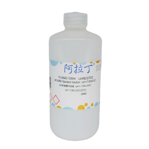 aladdin 阿拉丁 P118682 pH标准缓冲溶液（pH=7.00±0.02） pH=7.00±0.02 (25℃)