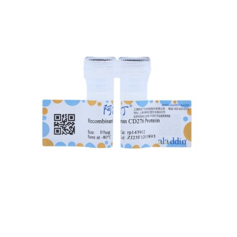 aladdin 阿拉丁 rp143912 Recombinant Human CD276 Protein Animal Free, >95% (SDS-PAGE), Active, 293F, His tag, 29-246 aa