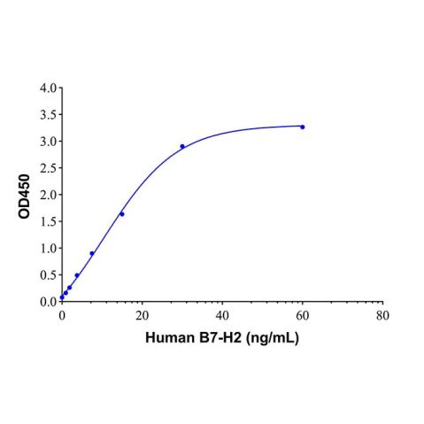 aladdin 阿拉丁 rp147187 Recombinant Human B7-H2 Protein Animal Free, >95%(SDS-PAGE), Active, 293F, His tag, 19-258aa