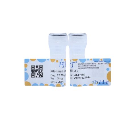 aladdin 阿拉丁 Ab177869 Icatolimab (anti-BTLA) Purity>95% (SDS-PAGE&SEC); Endotoxin Level<1.0EU/mg; Human IgG4SP; CHO; ELISA, FACS, Functional assay, Animal Model; Unconjugated