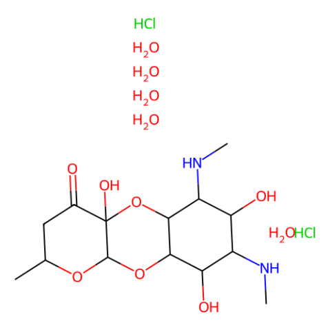 aladdin 阿拉丁 S117923 盐酸大观霉素五水合物 22189-32-8 potency: ≥603 IU/mg