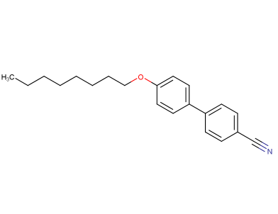 对氰基辛氧基联苯;52364-73-5;外观;类白色粉末;可提供大包装;按需分装！