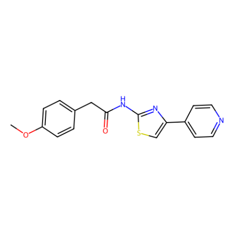 aladdin 阿拉丁 M425548 2-(4-methoxyphenyl)-N-(4-(pyridin-4-yl)thiazol-2-yl)acetamide 692869-38-8 10mM in DMSO