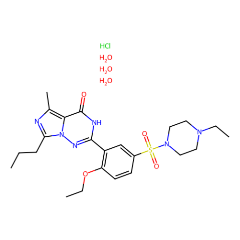 aladdin 阿拉丁 V129664 盐酸瓦地那非三水合物 330808-88-3 ≥98%
