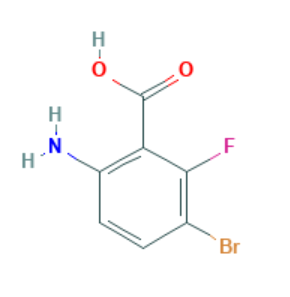 aladdin 阿拉丁 A586218 6-氨基-3-溴-2-氟苯甲酸 1036756-03-2 97%